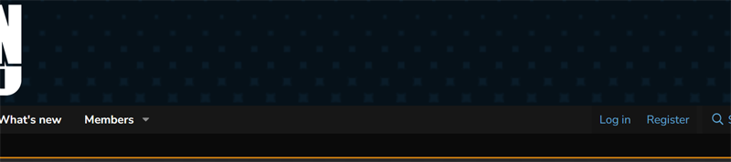 a screenshot showing the navigation of the Coin Return forum, with 'register' in the upper right.